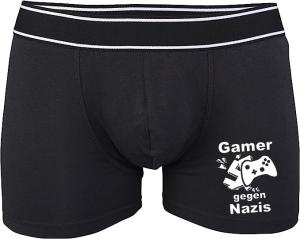 Boxershort: Gamer gegen Nazis