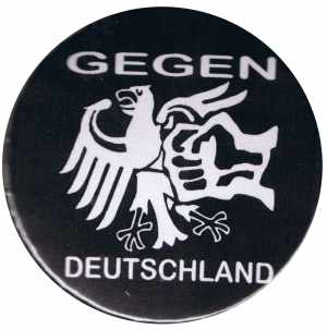 25mm Magnet-Button: Gegen Deutschland