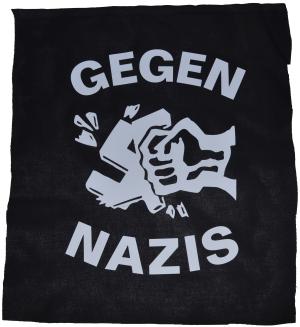 Rückenaufnäher: Gegen Nazis