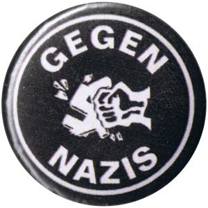 37mm Button: Gegen Nazis