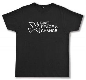 Fairtrade T-Shirt: Give Peace A Chance