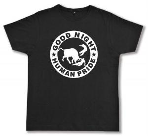 Fairtrade T-Shirt: Good night human pride