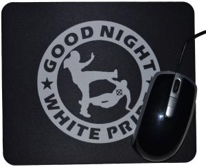 Mousepad: Good Night White Pride (dicker Rand)
