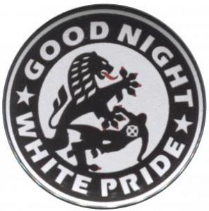 37mm Button: Good night white pride (Dresden)