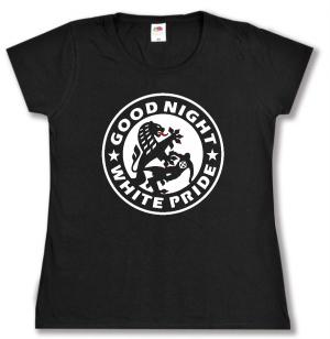 tailliertes T-Shirt: Good night white pride (Dresden)