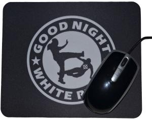 Mousepad: Good Night White Pride (dünner Rand)