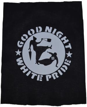 Rückenaufnäher: Good Night White Pride - Oma
