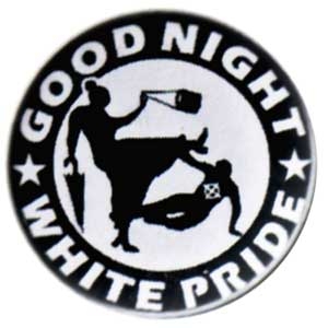 25mm Magnet-Button: Good Night White Pride - Oma