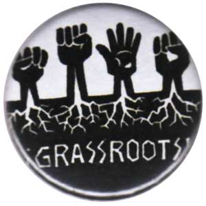 25mm Button: Grassroots