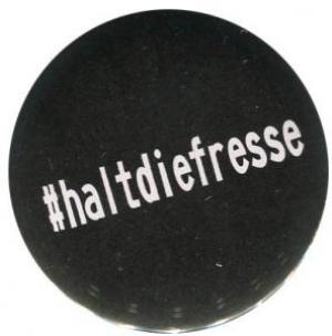 50mm Button: #haltdiefresse