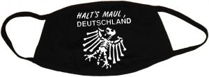 Mundmaske: Halt's Maul Deutschland (weiß)