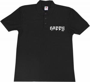Polo-Shirt: Happy APPD