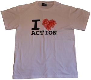 T-Shirt: Heart (white)