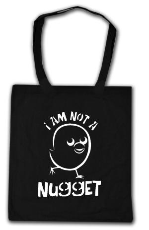 Baumwoll-Tragetasche: I am not a Nugget