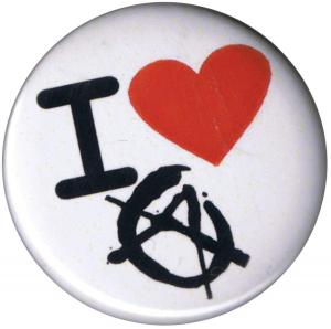 25mm Button: I love Anarchy