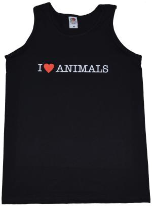 Tanktop: I love Animals