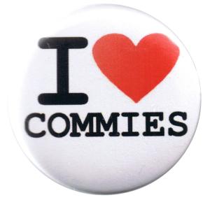 37mm Button: I love commies