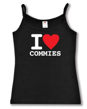 Trägershirt: I love commies