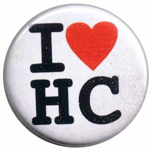 37mm Magnet-Button: I love HC