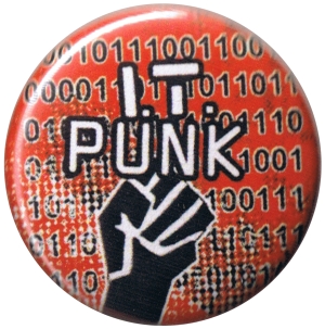 25mm Button: I. T. Punk
