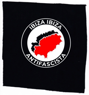 Aufnäher: Ibiza Ibiza Antifascista
