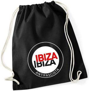Sportbeutel: Ibiza Ibiza Antifascista (Schrift)