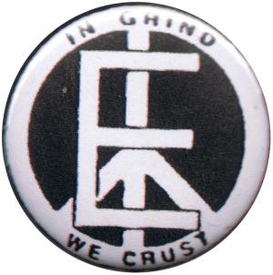 25mm Button: In Grind We Crust - Equality