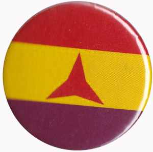 50mm Magnet-Button: Internationale Brigaden