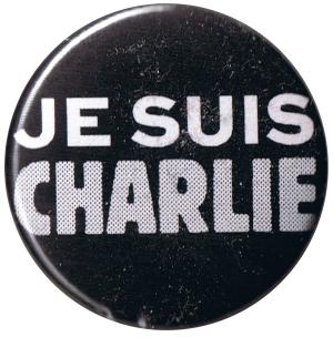25mm Magnet-Button: Je suis Charlie
