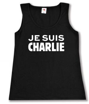 tailliertes Tanktop: Je suis Charlie