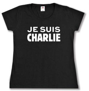 tailliertes T-Shirt: Je suis Charlie