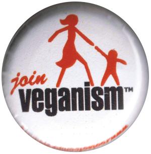 25mm Button: Join Veganism
