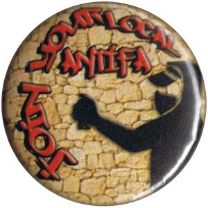 37mm Magnet-Button: Join your local Antifa
