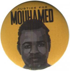 25mm Magnet-Button: Justice for Mouhamed