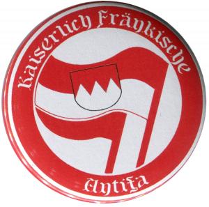 37mm Magnet-Button: Kaiserlich Fränkische Antifa