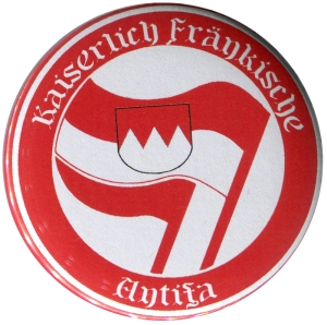 50mm Button: Kaiserlich Fränkische Antifa