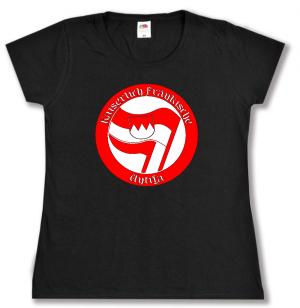 tailliertes T-Shirt: Kaiserlich Fränkische Antifa