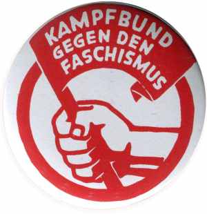 37mm Magnet-Button: Kampfbund gegen den Faschismus