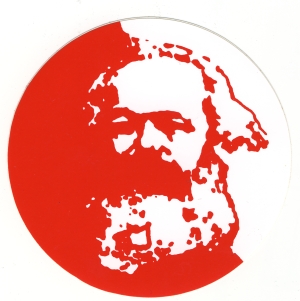 Aufkleber: Karl Marx