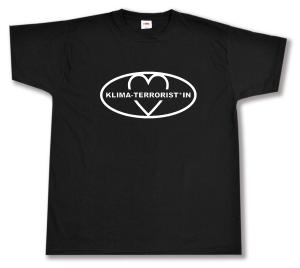T-Shirt: Klima-Terrorist*in