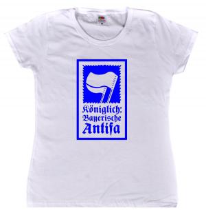 tailliertes T-Shirt: Königlich Bayerische Antifa (KBA)