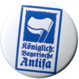 50mm Button: Königlich Bayerische Antifa (KBA)