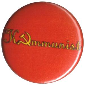 37mm Magnet-Button: Kommunist!