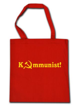 Baumwoll-Tragetasche: Kommunist!
