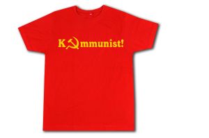 Fairtrade T-Shirt: Kommunist!