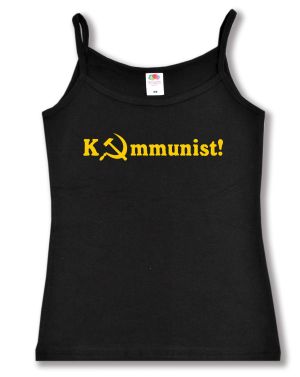Trägershirt: Kommunist!
