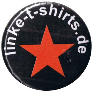37mm Magnet-Button: linke-t-shirts.de Stern