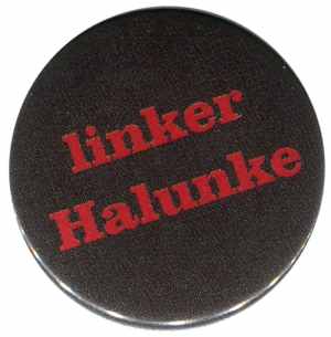 50mm Button: linker Halunke