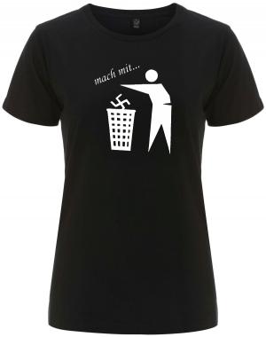 tailliertes Fairtrade T-Shirt: Mach mit ...