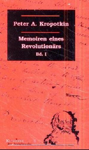 Buch: Memoiren eines Revolutionärs Band I